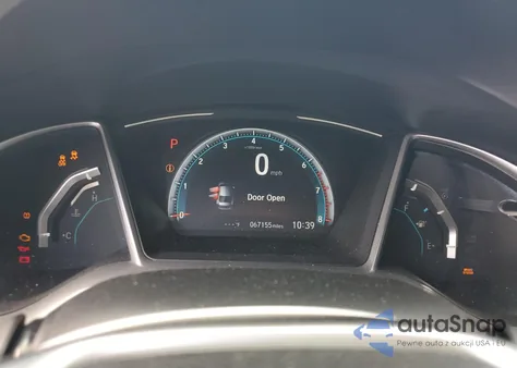 2018 Honda Civic Ex from USA, damaged, VIN JHMFC1F36JX034766